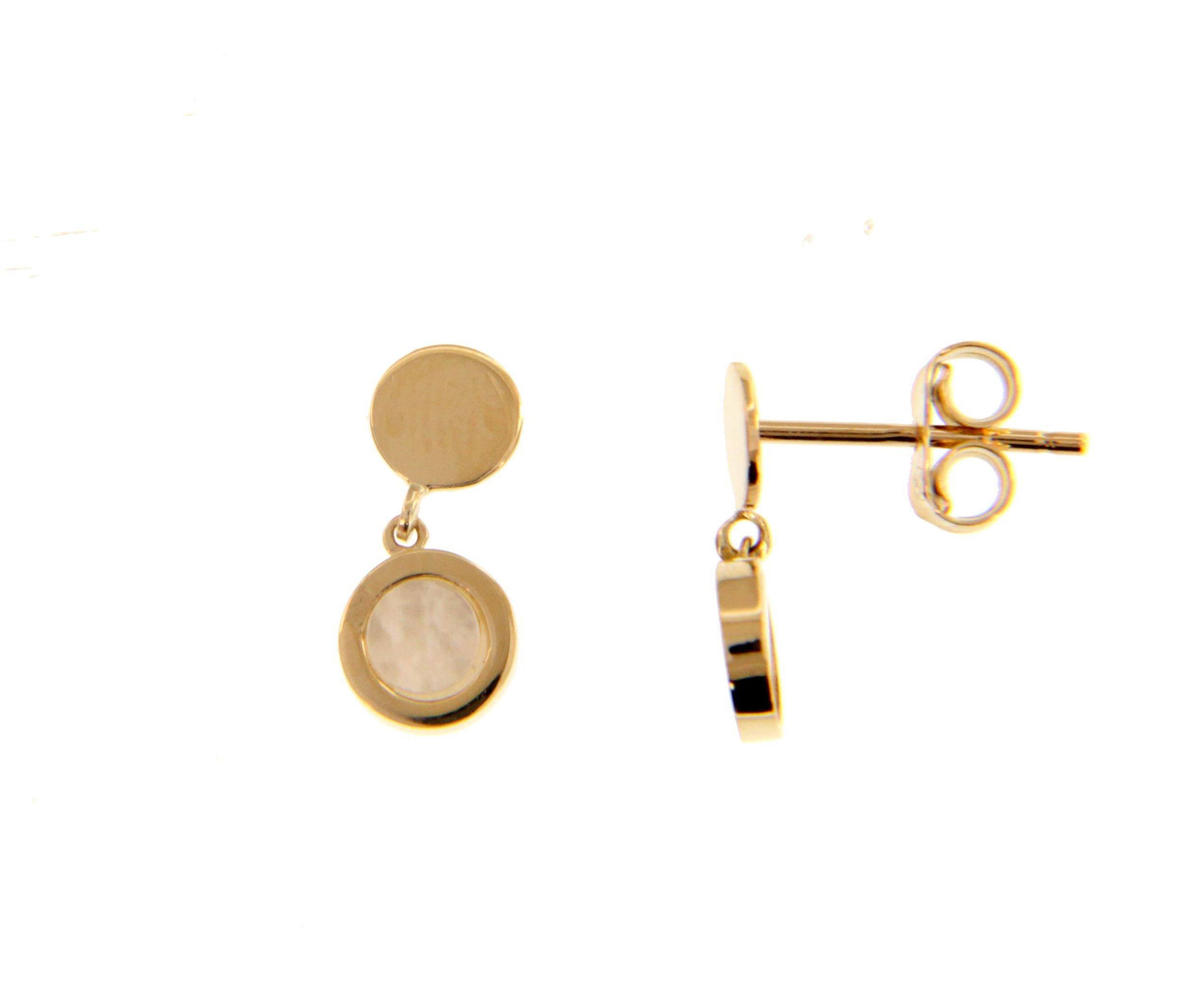 Golden earrings 14k (code S237477)